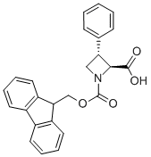 FMOC-TRANS-3-PHENYLAZETIDINE-2-CARBOXYLIC ACID (RACEMIC)(204320-45-6)